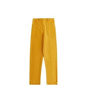 Kith Cargo Pants Womens Sz 26 Mustard Yellow Quilted High Rise Rare Skater Boho